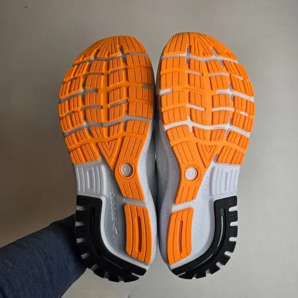 Brooks Ghost 16 Mens Size 13 Road Running Shoes Sneakers White Illusion Coral